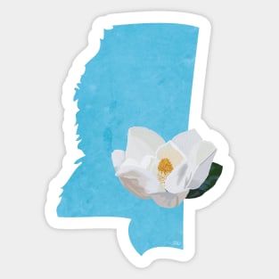 Mississippi Magnolia Sticker